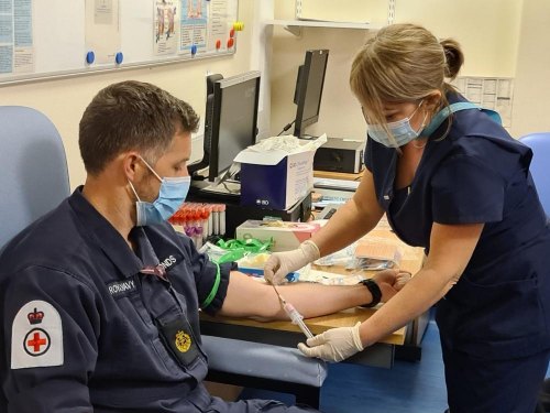 Blood Donation Drive at Devil’s Tower Camp 